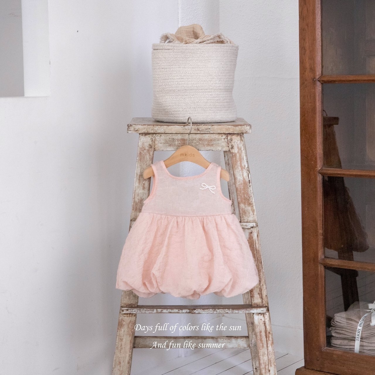 Mkids Rose Balloon One-piece