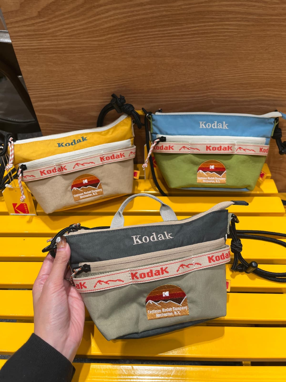 Kodak Mini Crossbody Bag 🤎