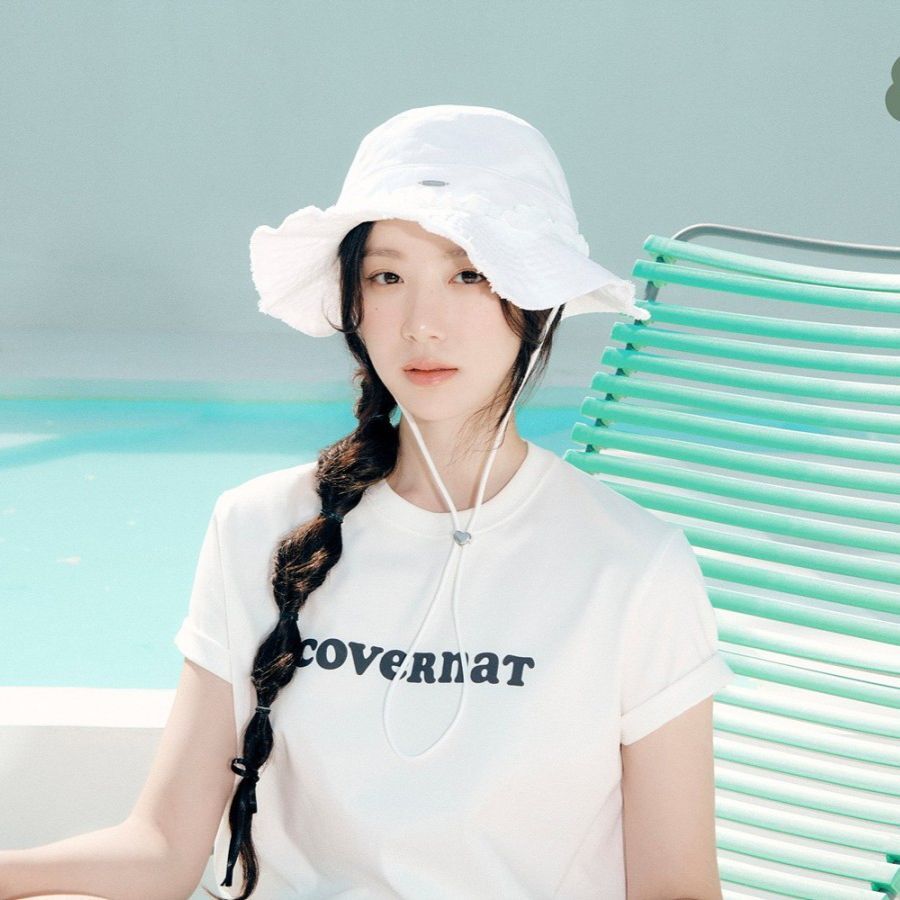 Covernat 舒華同款Ruffle漁夫帽💛