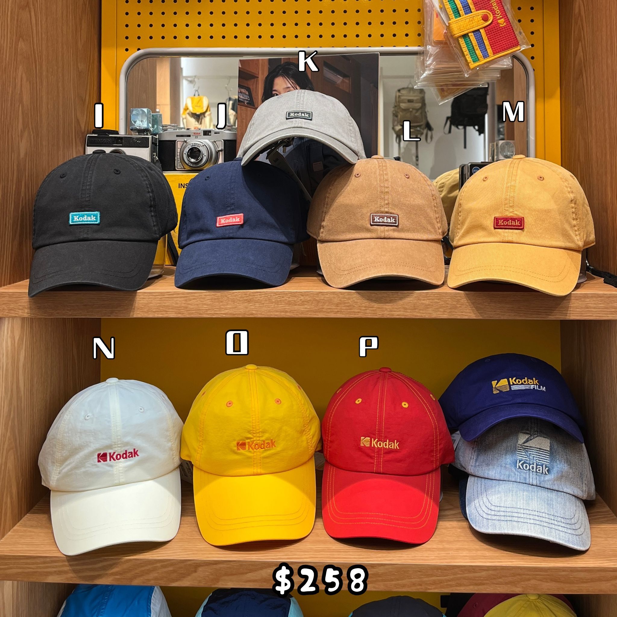 Kodak Cap 多款多色