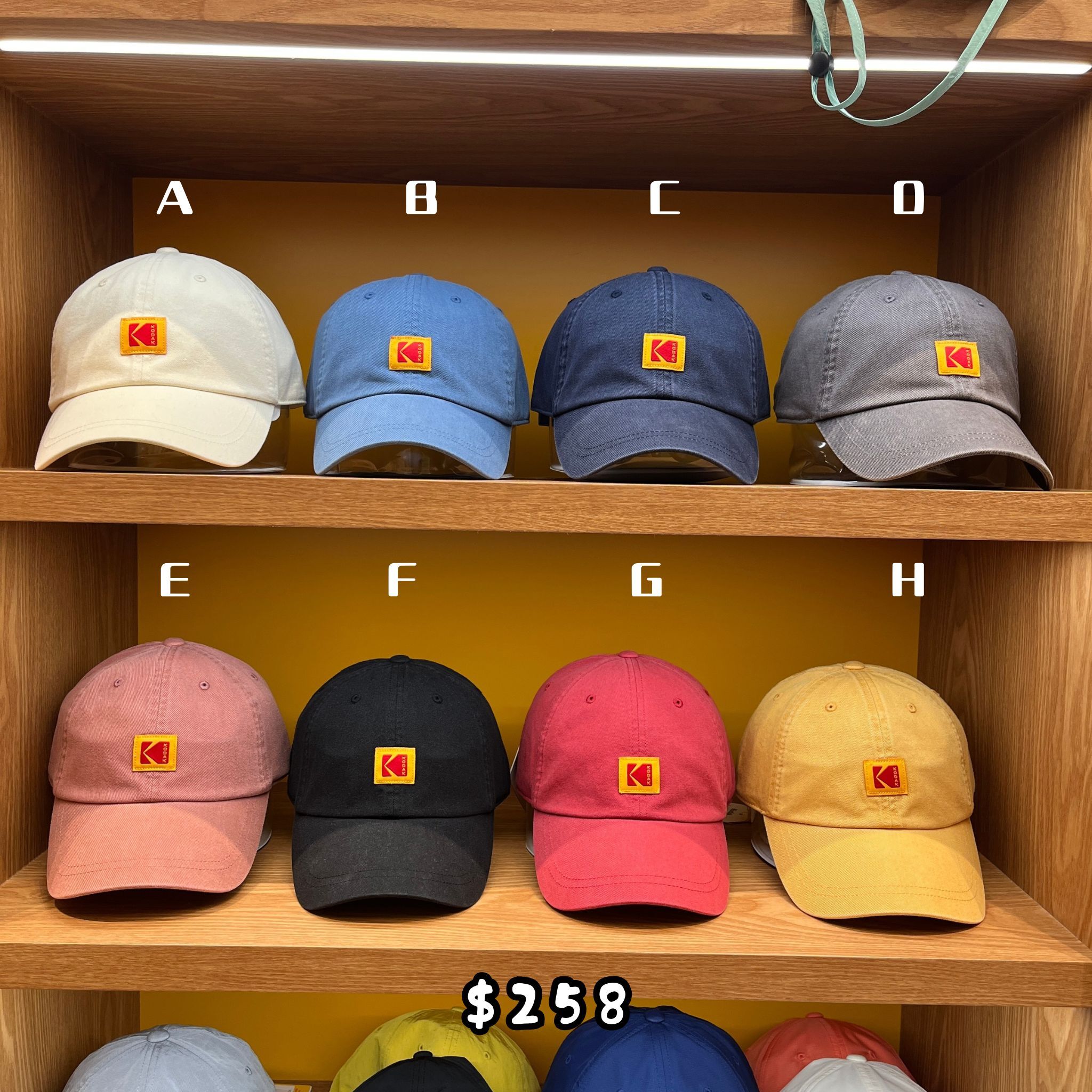 Kodak Cap 多款多色