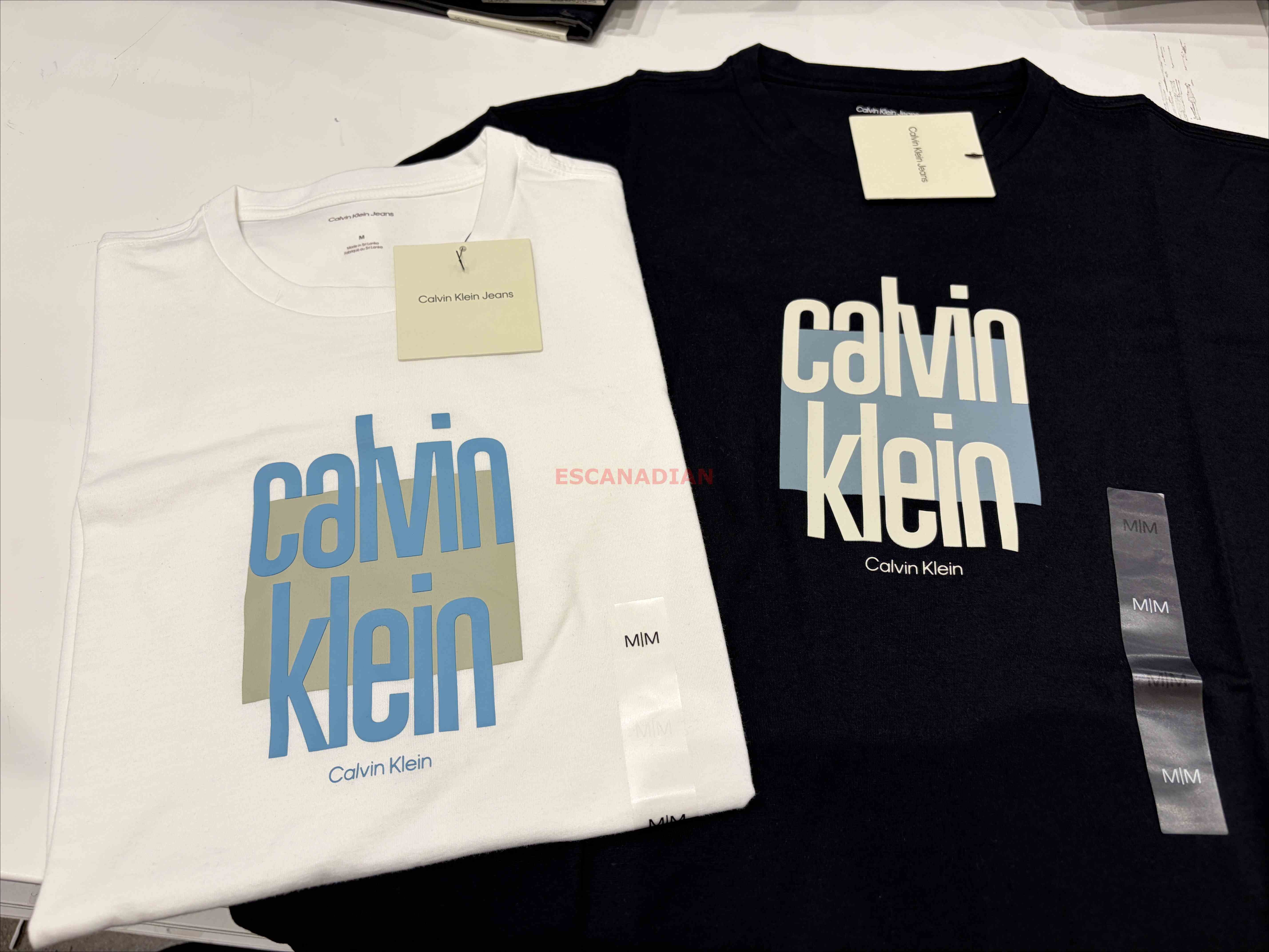 CK 男大人 字樣圖案 短TEE (2色)