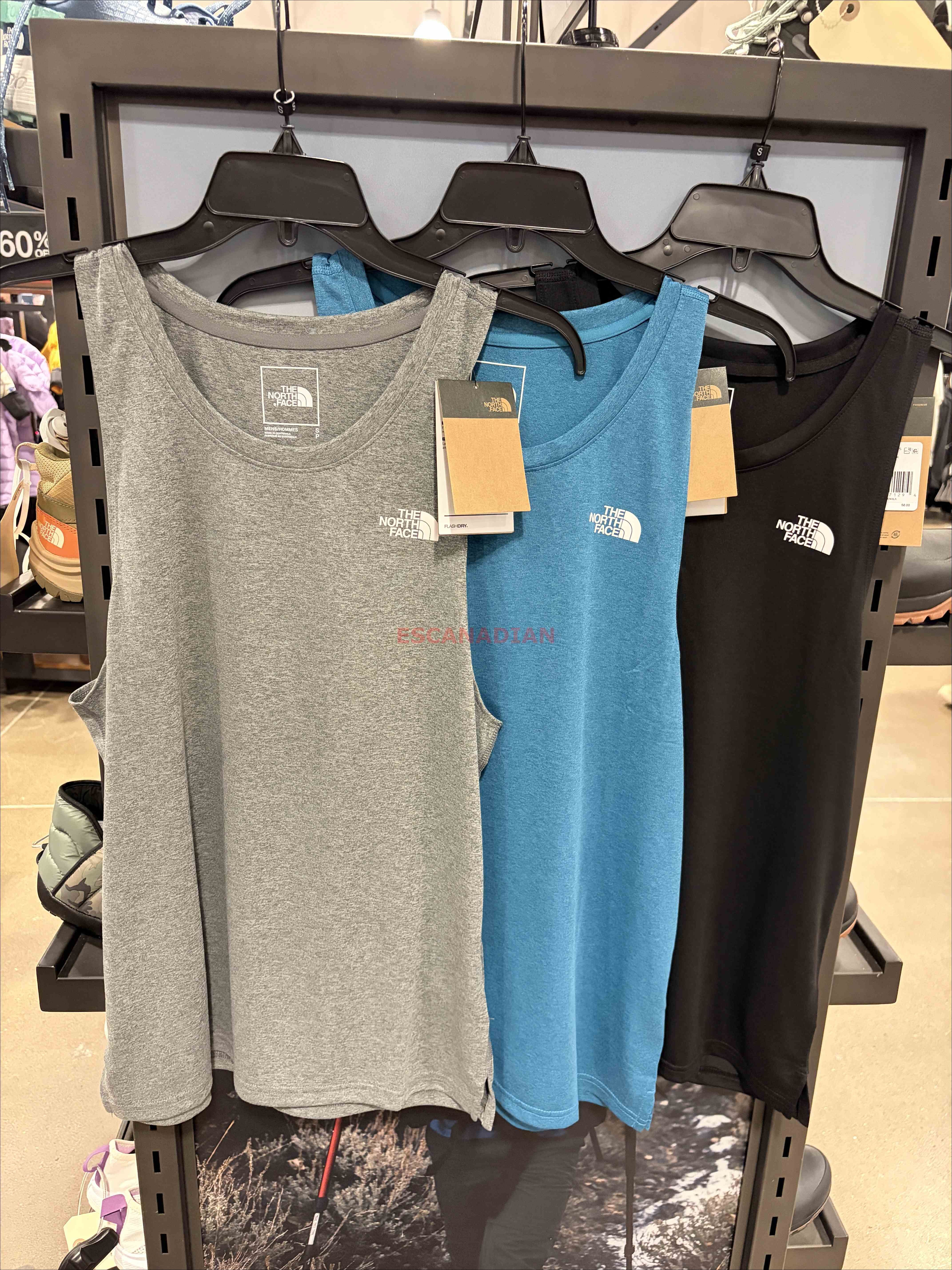 THE NORTH FACE 男大人 機能系列 速乾 輕薄 排汗材質 背心 (3色)