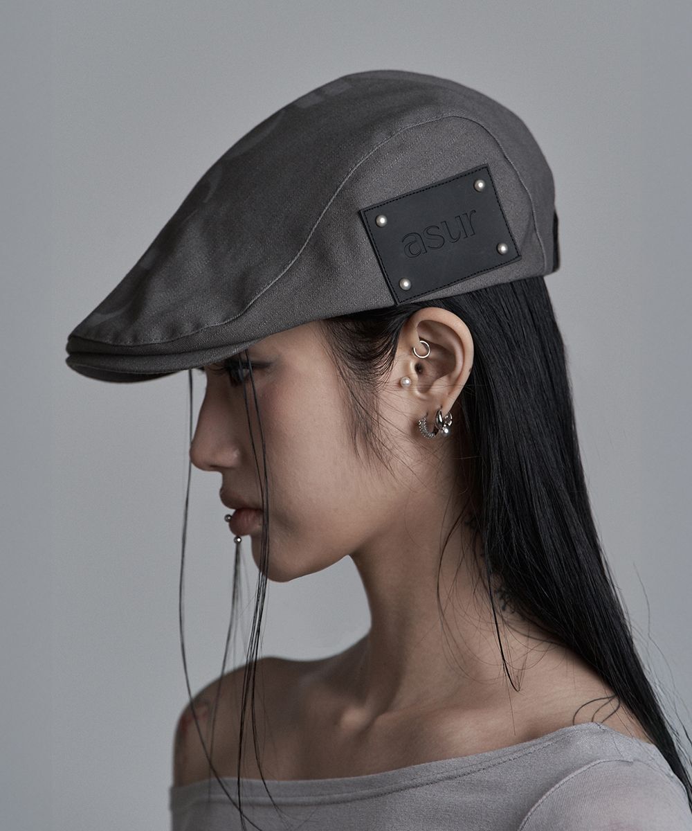 AS YOU ARE AU 標誌獵帽 炭灰 AS26SPACC01CH