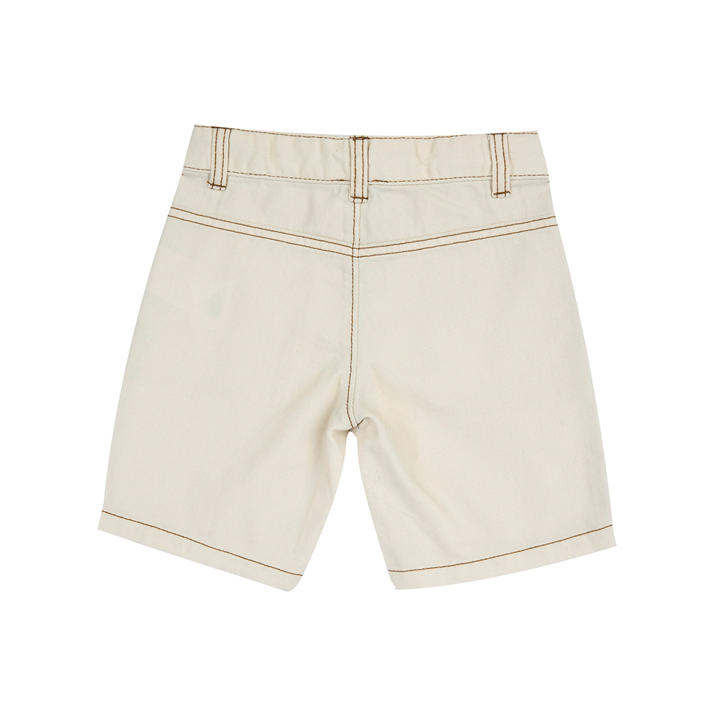 沙漠世界-車裝飾線五分褲