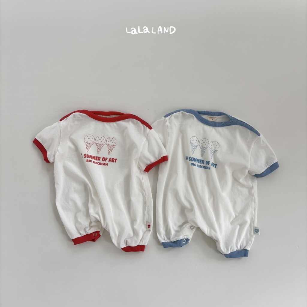 韓國🇰🇷LALA LAND 甜筒連身衣(6M-18M)