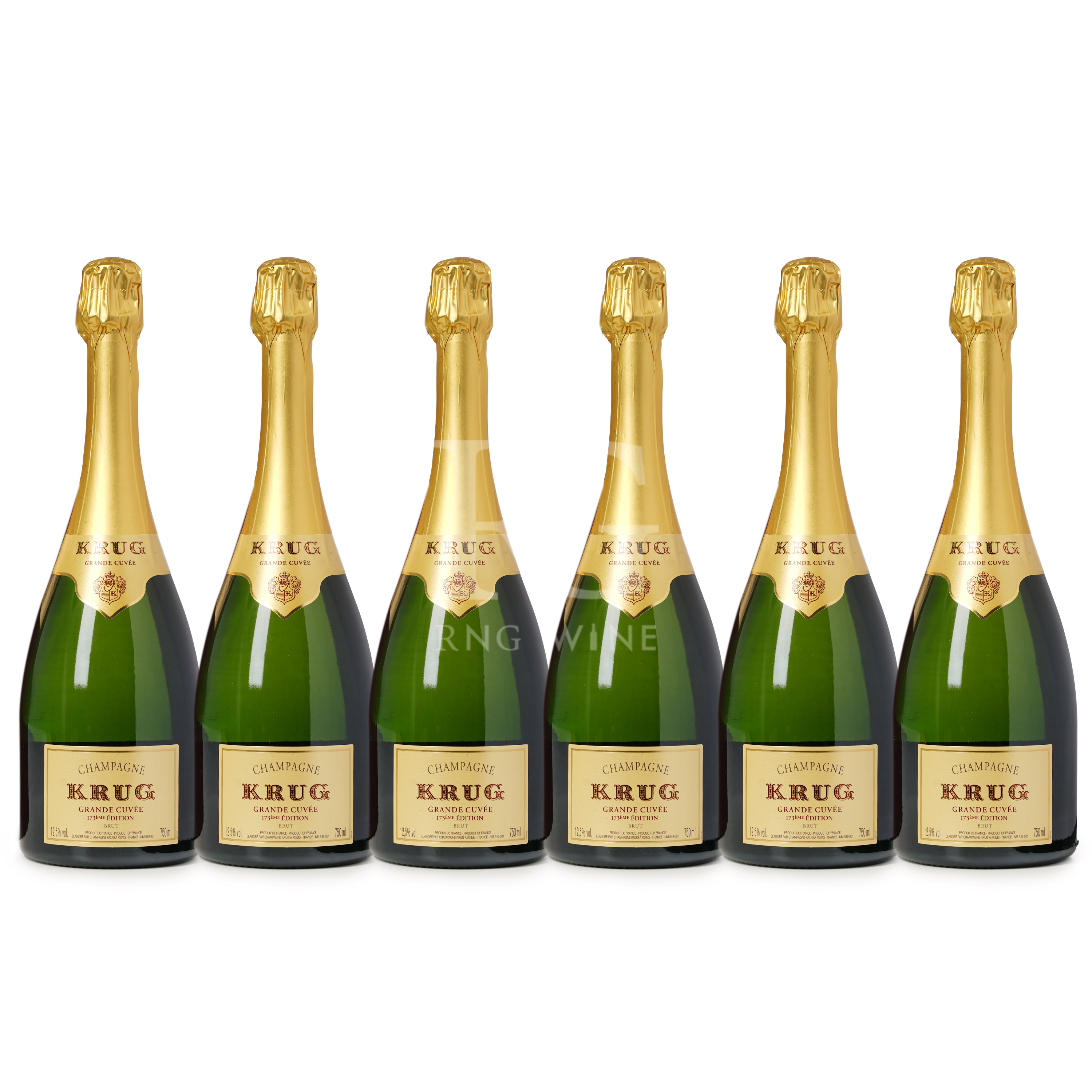 Krug Grande Cuvee 173 eme Edition Brut (RP94) - 6 Bottl