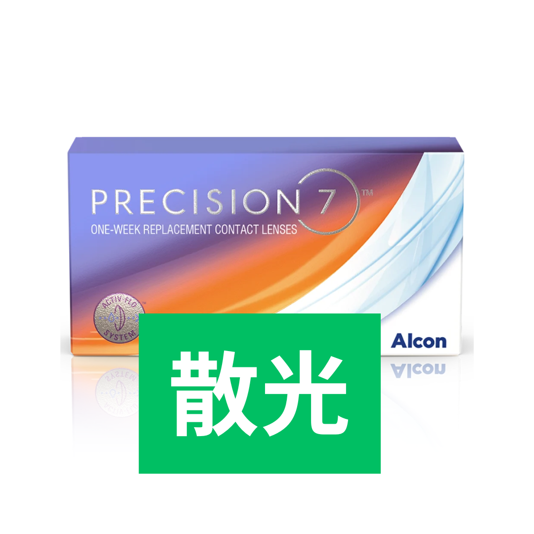 [散光周拋] Alcon Precision 7 隱形眼鏡｜每盒12片