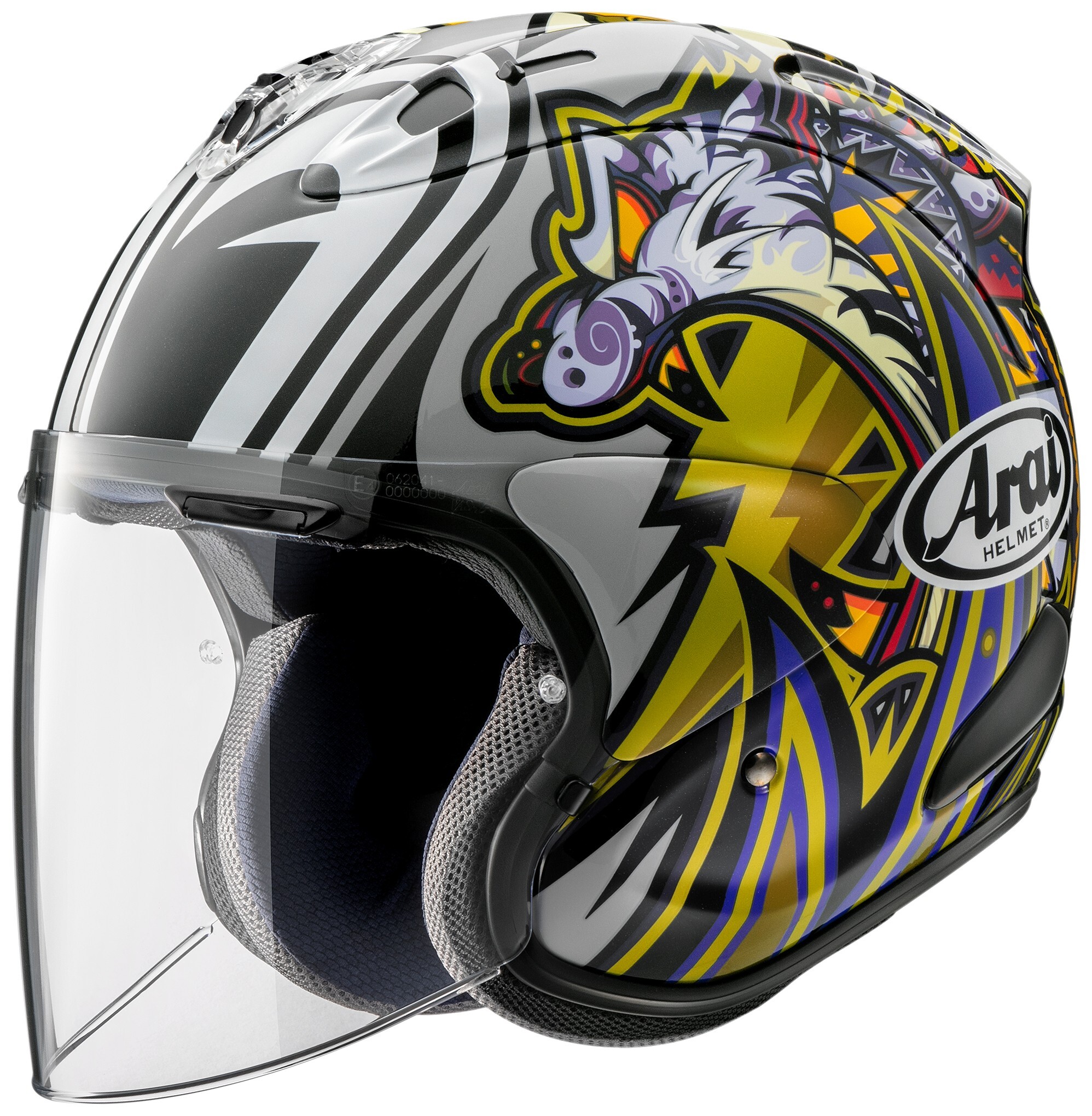 ARAI VZ-RAM NAKASUGA 4 中須賀克行 3/4罩