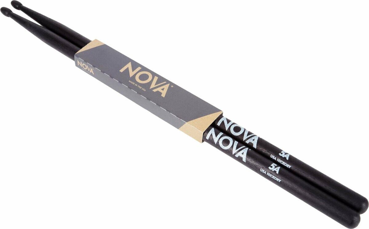 VIC FIRTH NOVA N5AB 鼓棒 黑色 美國山胡桃木