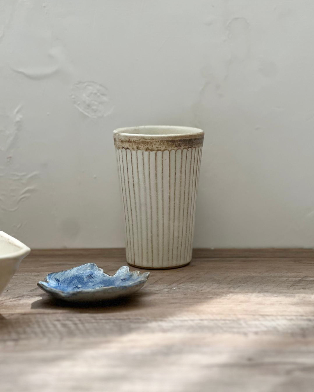 益子燒 復古系列 啤酒杯｜職人 若林健吾