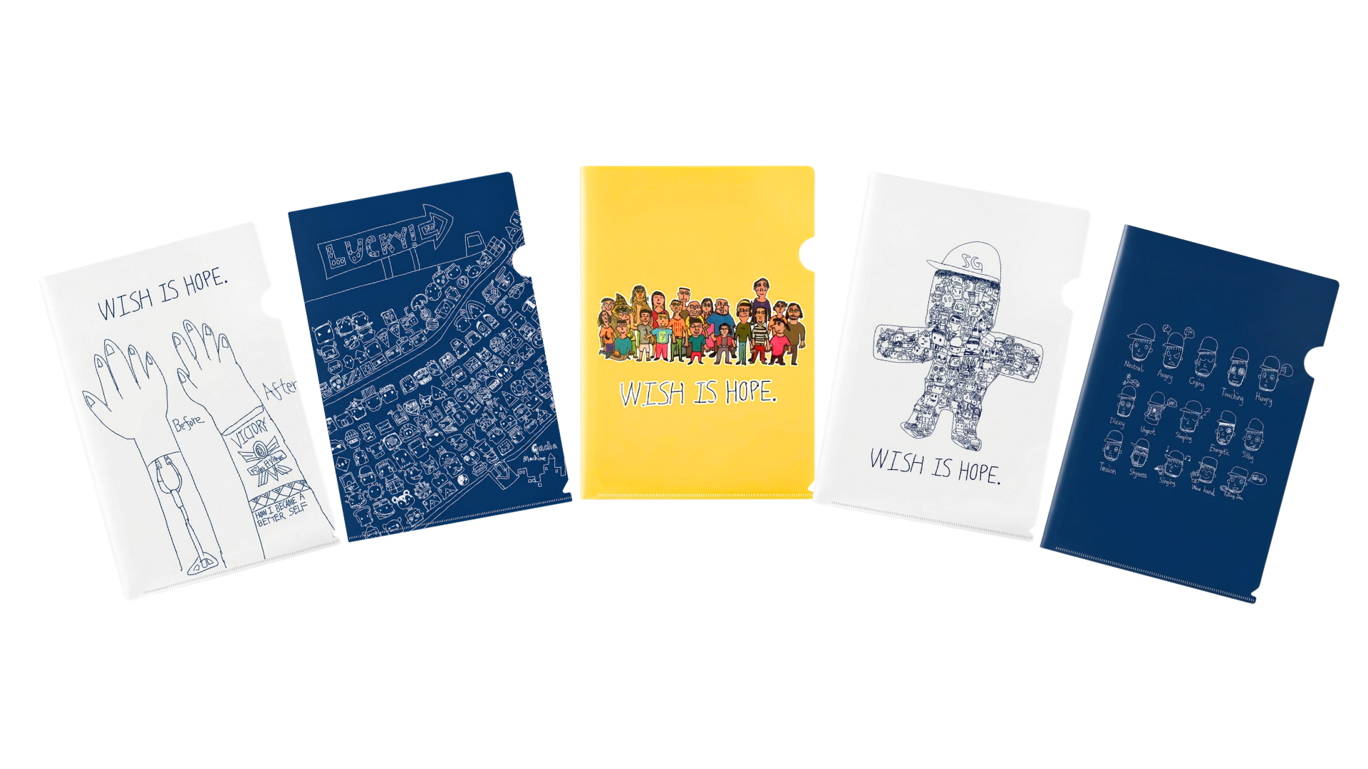 "Seeds of Wishes" Themed A4 File Set (5 versions included)