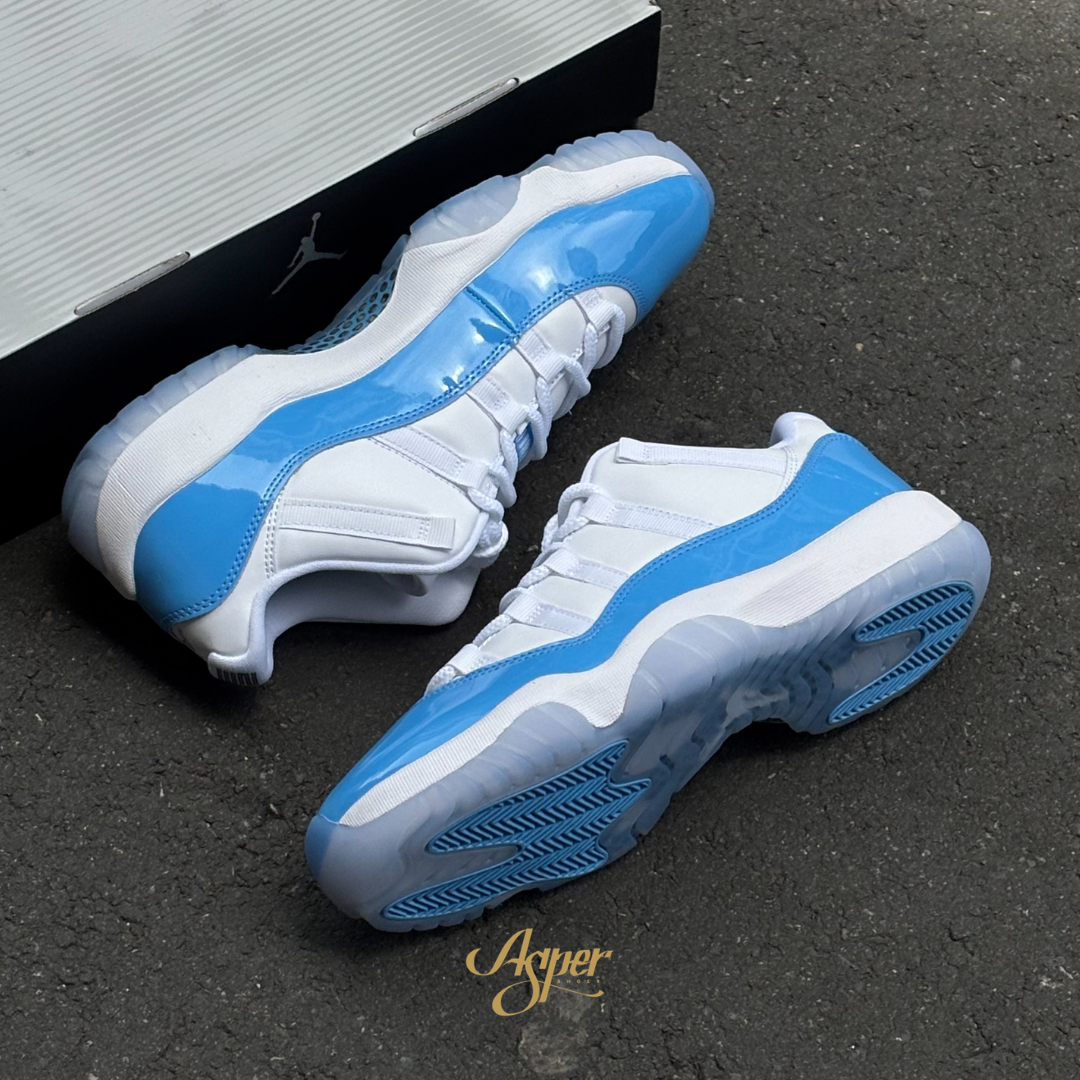 Air Jordan 11 "University Blue" 北卡藍 冰底 男鞋 FV5104-100