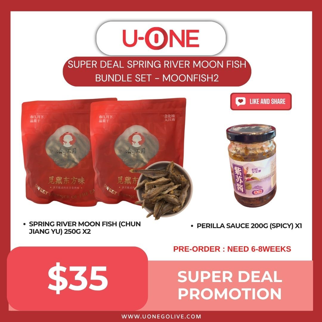 PRE-ORDER : SUPER DEAL SPRING RIVER MOON FISH BUNDLE SET - MOONFISH2