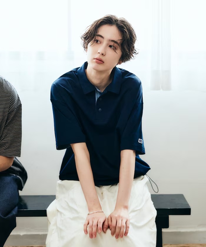 日本 Russell Athletic x Freak's Store Contrasting Polo
