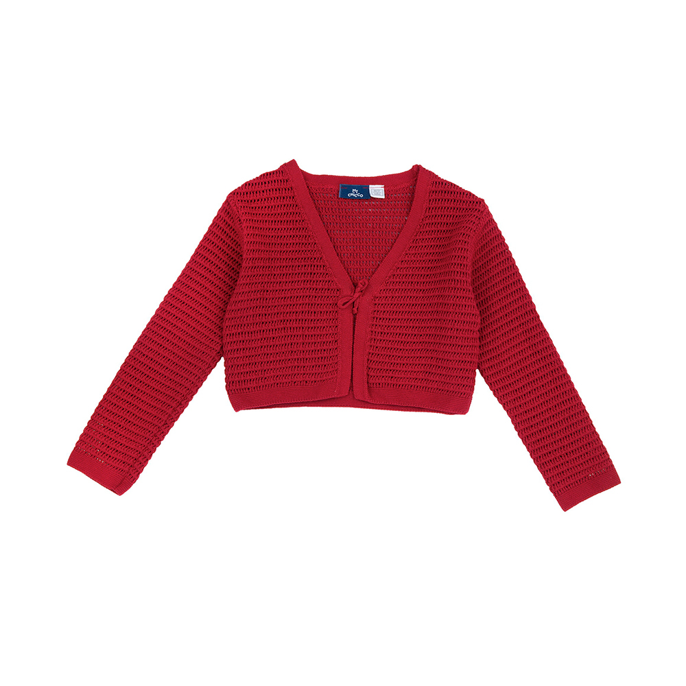 熱帶島嶼-提織短版針織外套