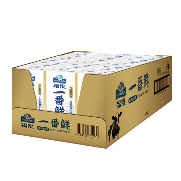 福樂 一番鮮保久乳200ML X24入