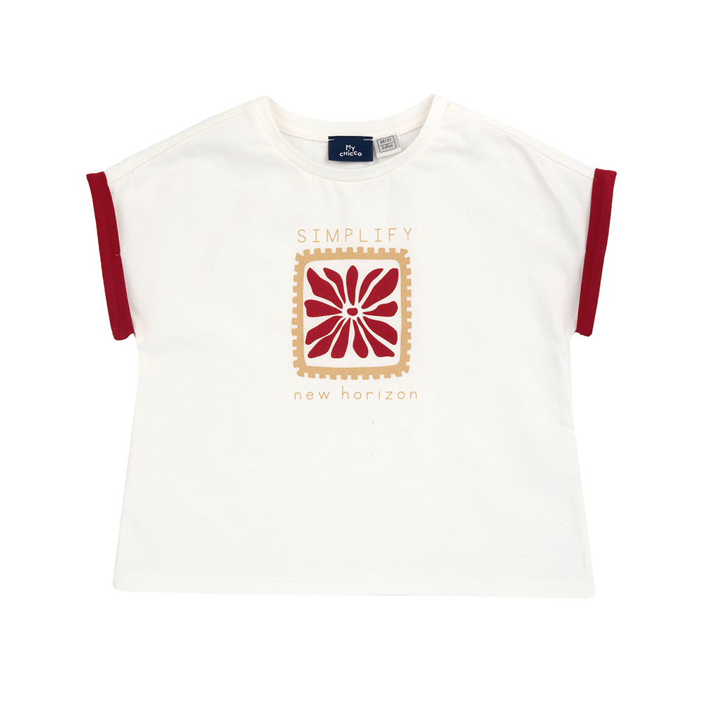 熱帶島嶼-印圖短袖上衣