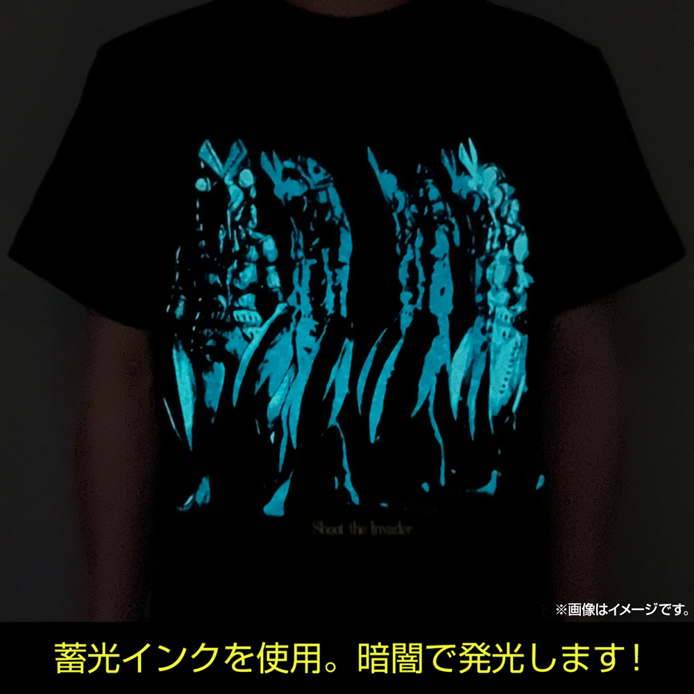 ﾊﾞﾙﾀﾝ星人 蓄光Tｼｬﾂ/BLACK COSPA 051826