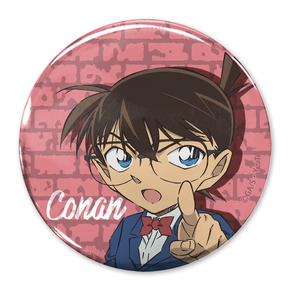 江戸川ｺﾅﾝ 65mm缶ﾊﾞｯｼﾞ COSPA 051826