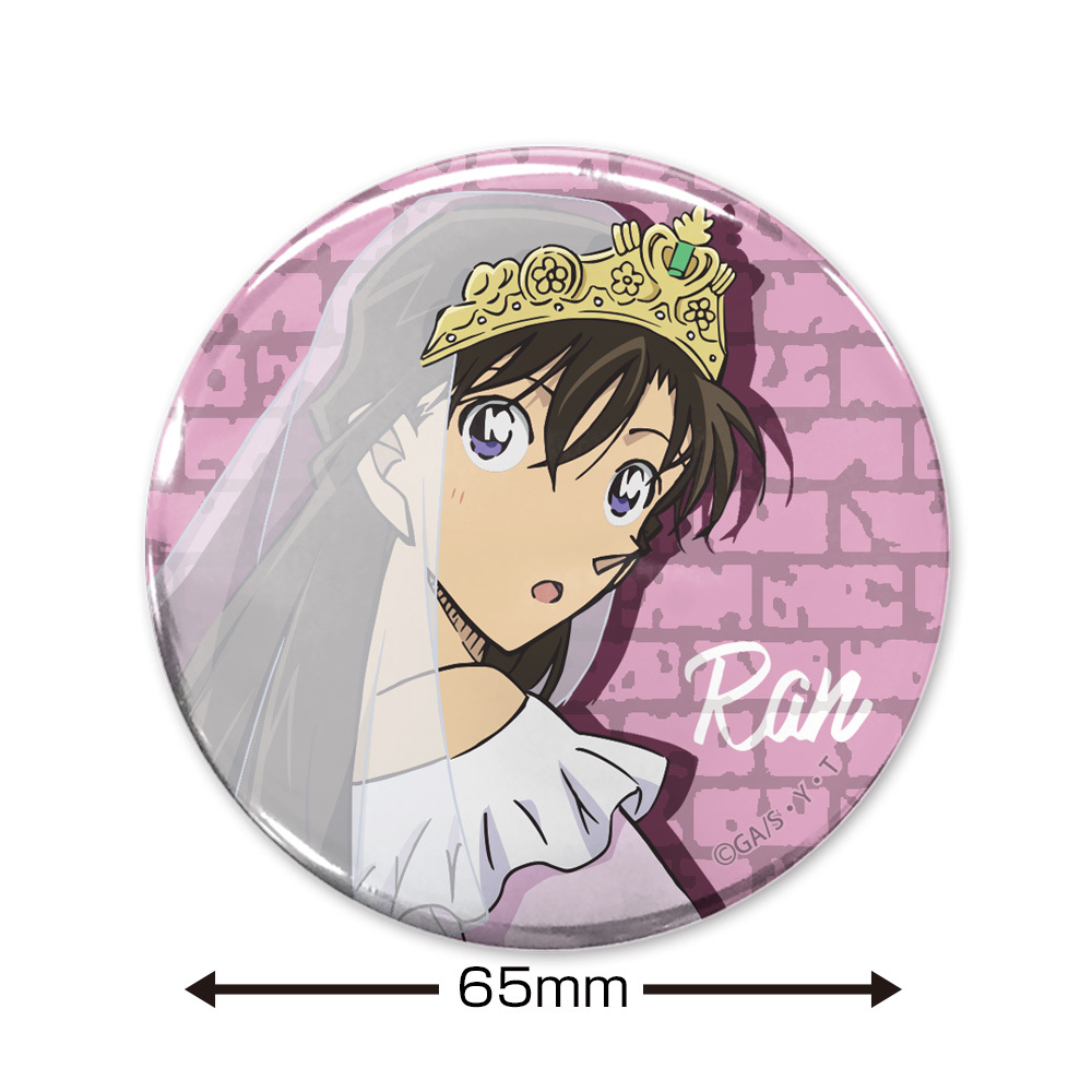 毛利蘭 65mm缶ﾊﾞｯｼﾞ ﾊｰﾄ姫Ver. COSPA 051826