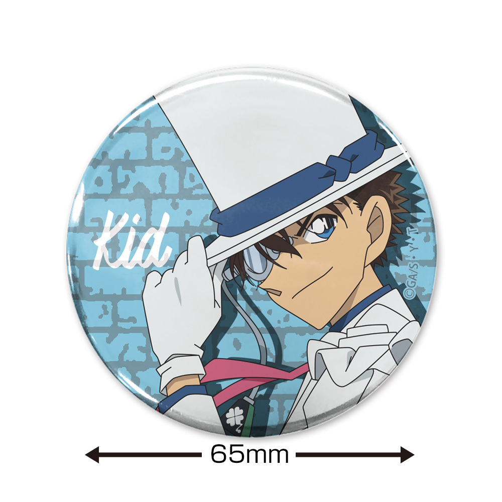 怪盗ｷｯﾄﾞ 65mm缶ﾊﾞｯｼﾞ COSPA 051826