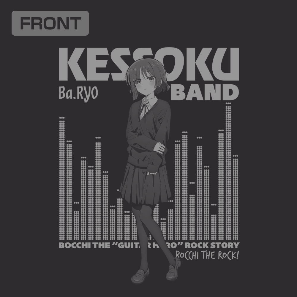 山田ﾘｮｳ 袖ﾘﾌﾞﾛﾝｸﾞｽﾘｰﾌﾞTｼｬﾂ/BLACK COSPA 051826