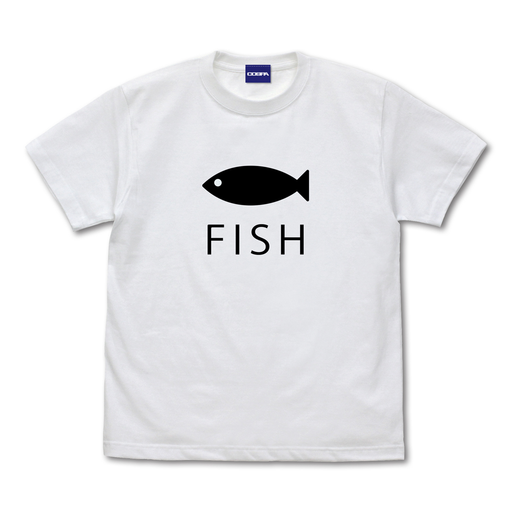 ひらやすみ FISH Tｼｬﾂ/WHITE COSPA 051826