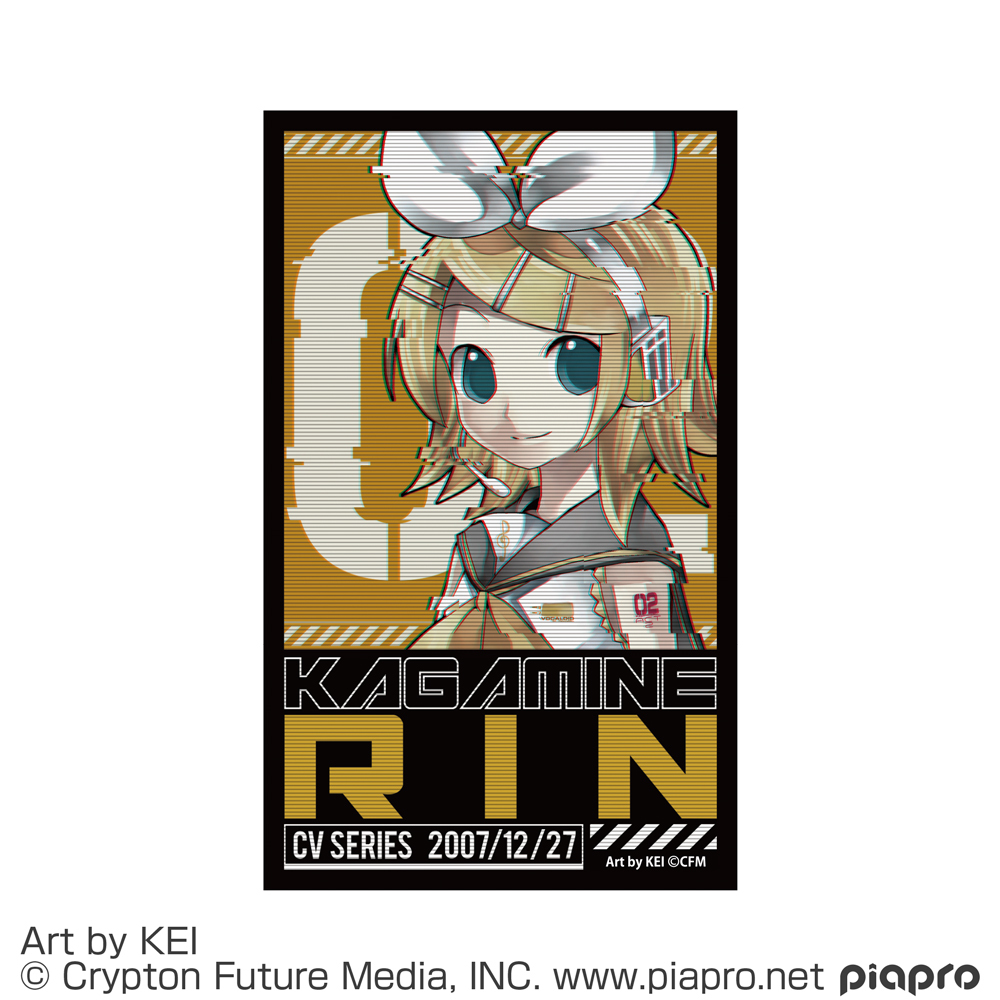 鏡音ﾘﾝ 屋外対応ｽﾃｯｶｰ COSPA 051826