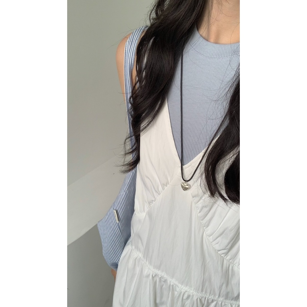 現貨【imfine】極簡高級Look！吊帶V領洋裝 #5261