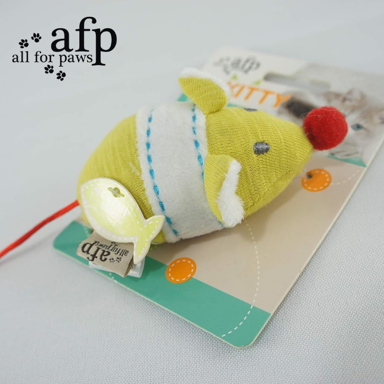 All For Paws 小肥鼠貓玩具