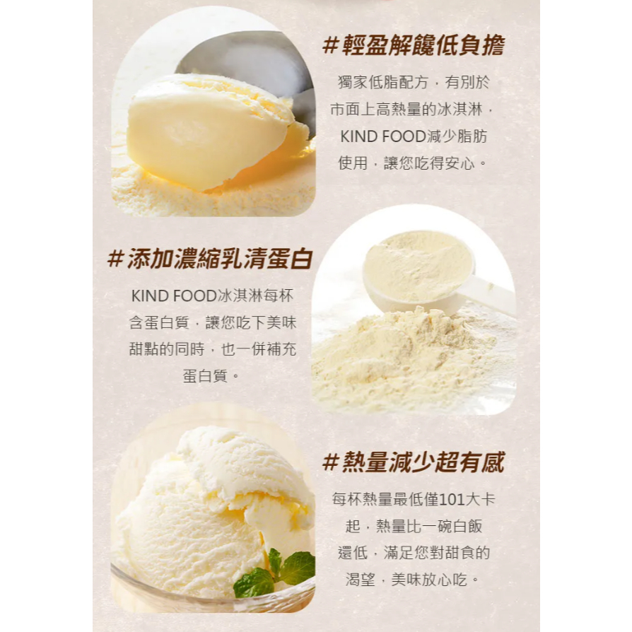 【樂森藥局】(冷凍1500免運中) 康福先生 低卡蛋白冰淇淋 80g 多種口味可選