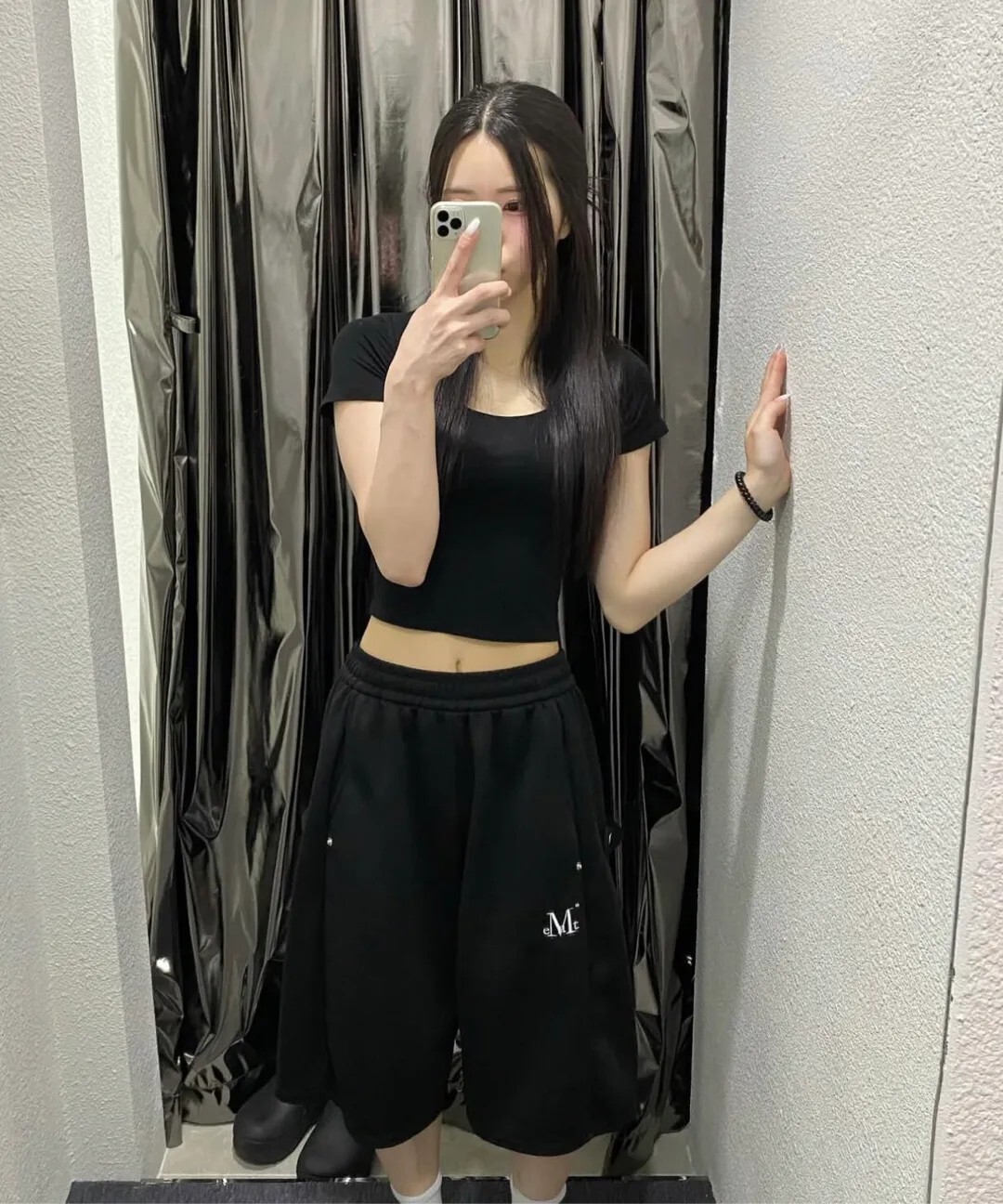 【OWN】MUCENT 休閒 棉褲 百慕達 運動褲 抽繩 側扣 短褲 五分褲 七分褲 單一尺寸 不分男女 刺繡 黑色 灰色 咖啡色