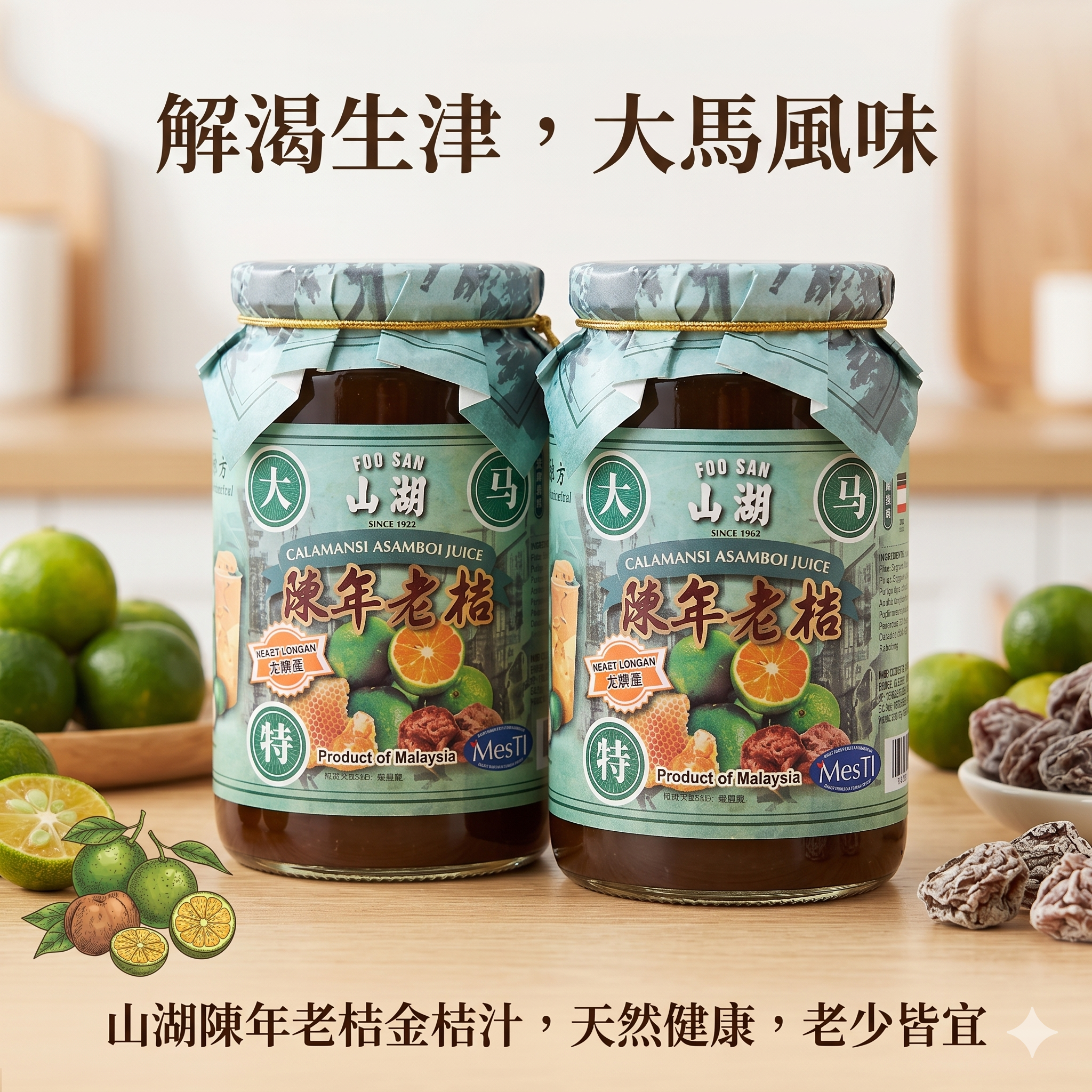 【直播】LX0427809 馬來西亞山湖陳年老桔汁