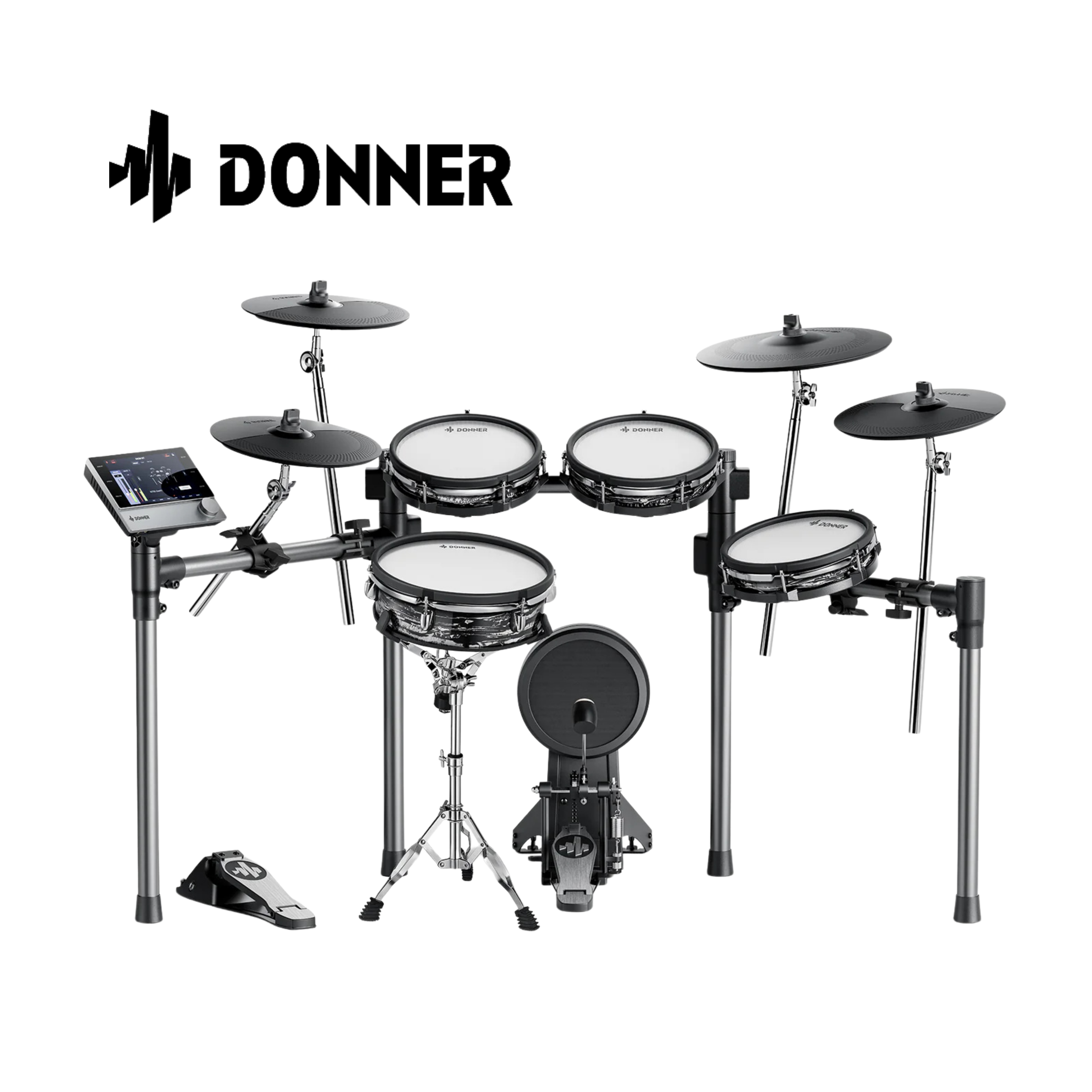 Donner Beat Max 電子鼓 雙層鼓皮 × 全功能演出電子鼓