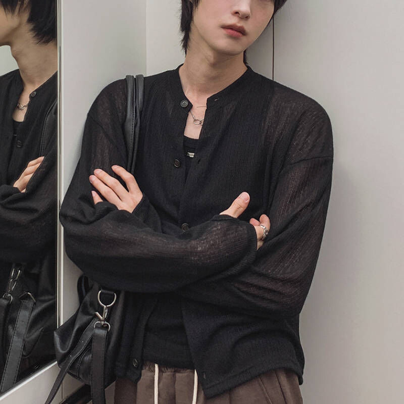 精緻帥哥夏天必備，冰絲防曬衣外套