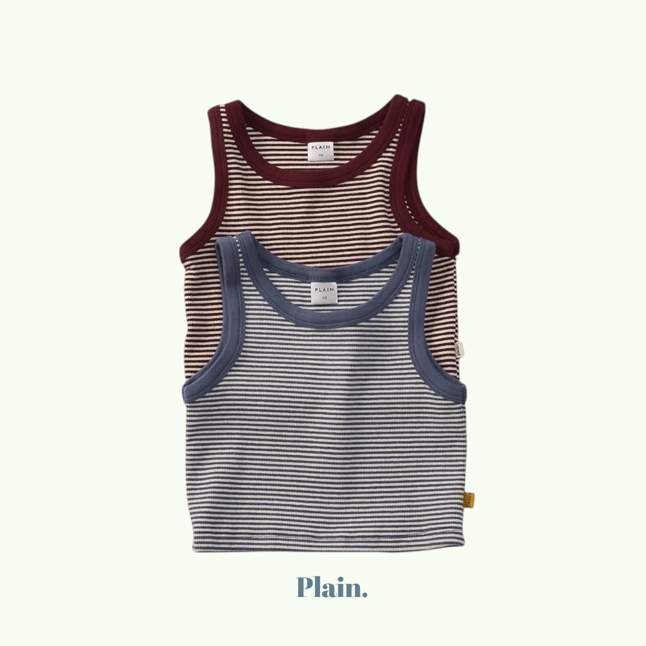 PLAIN 條紋背心