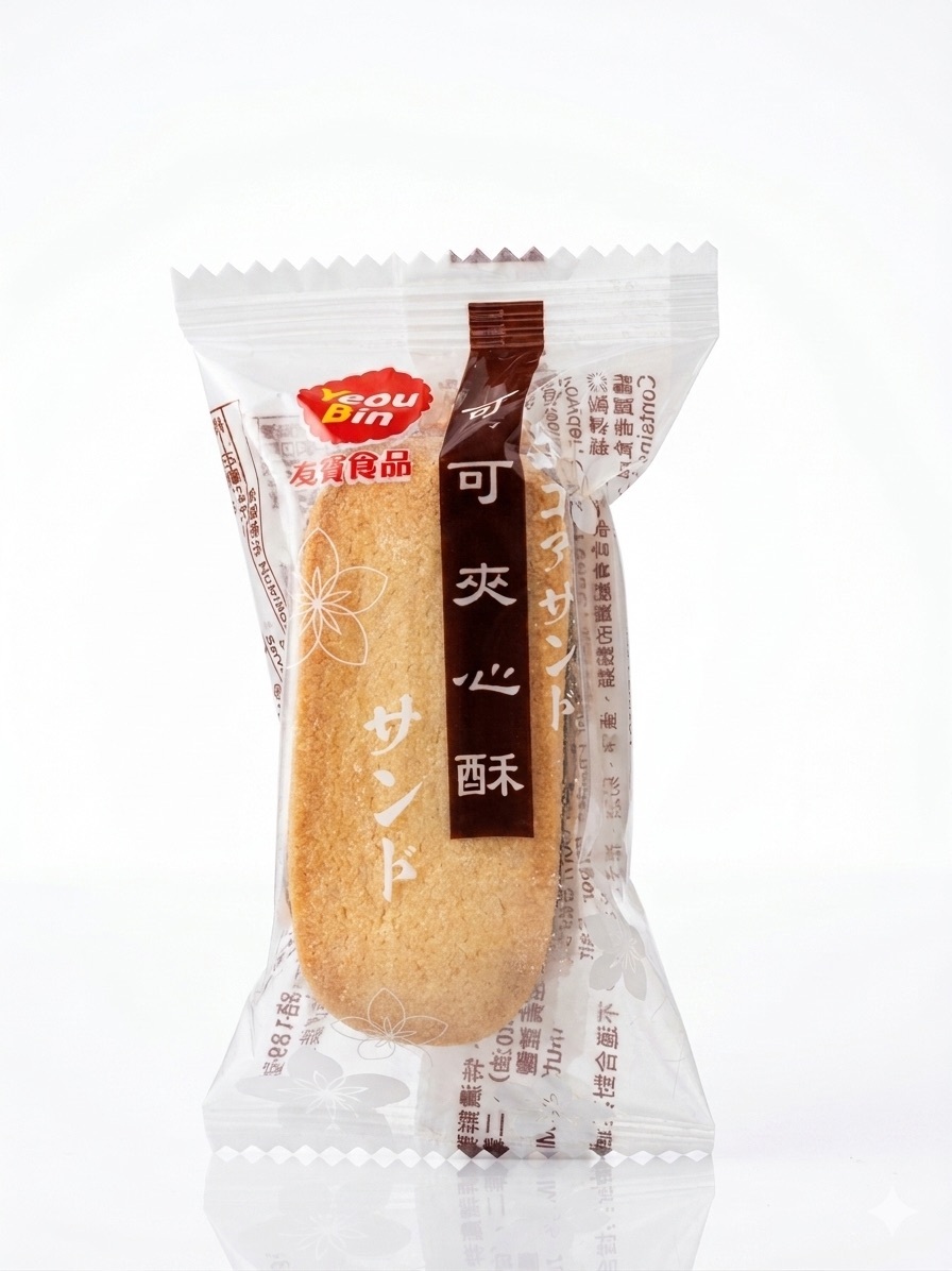 可可夾心酥