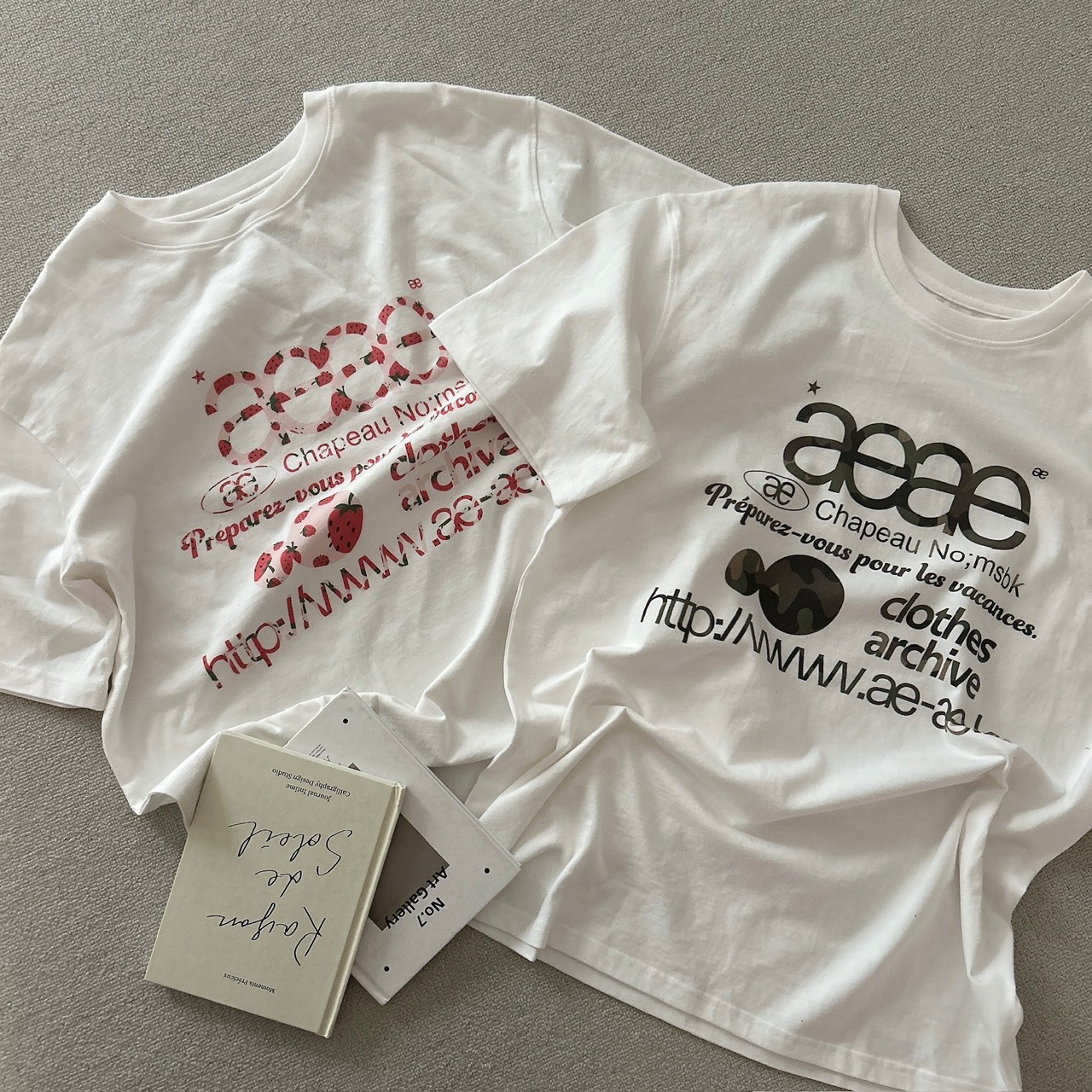 （現貨）韓牌 aeae WEB LOGO 短版 短T 特殊字體款 AE45SWTS002