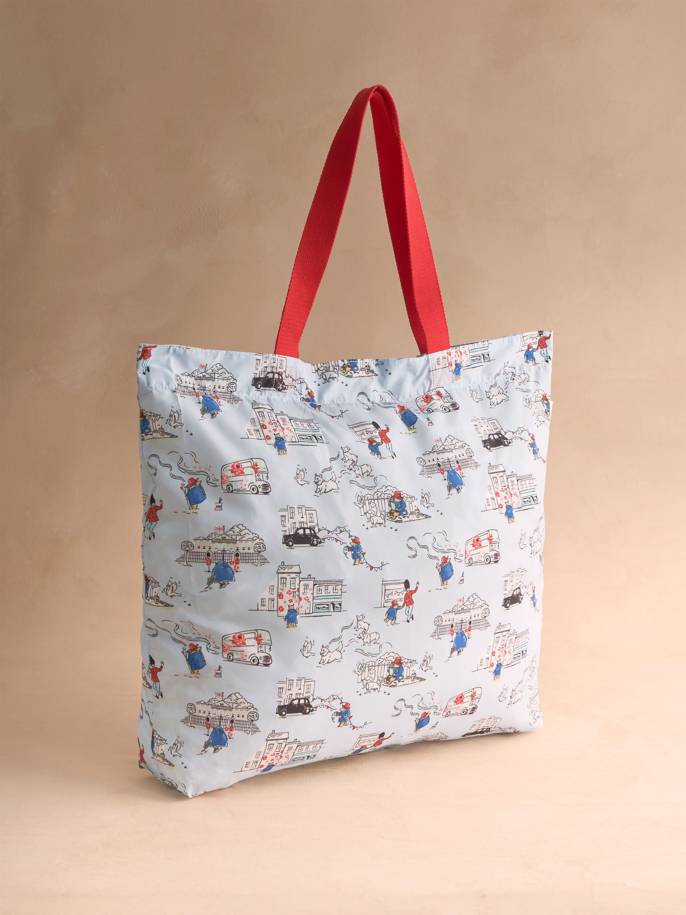 Paddington London Icons 大型可摺疊拉鍊購物袋