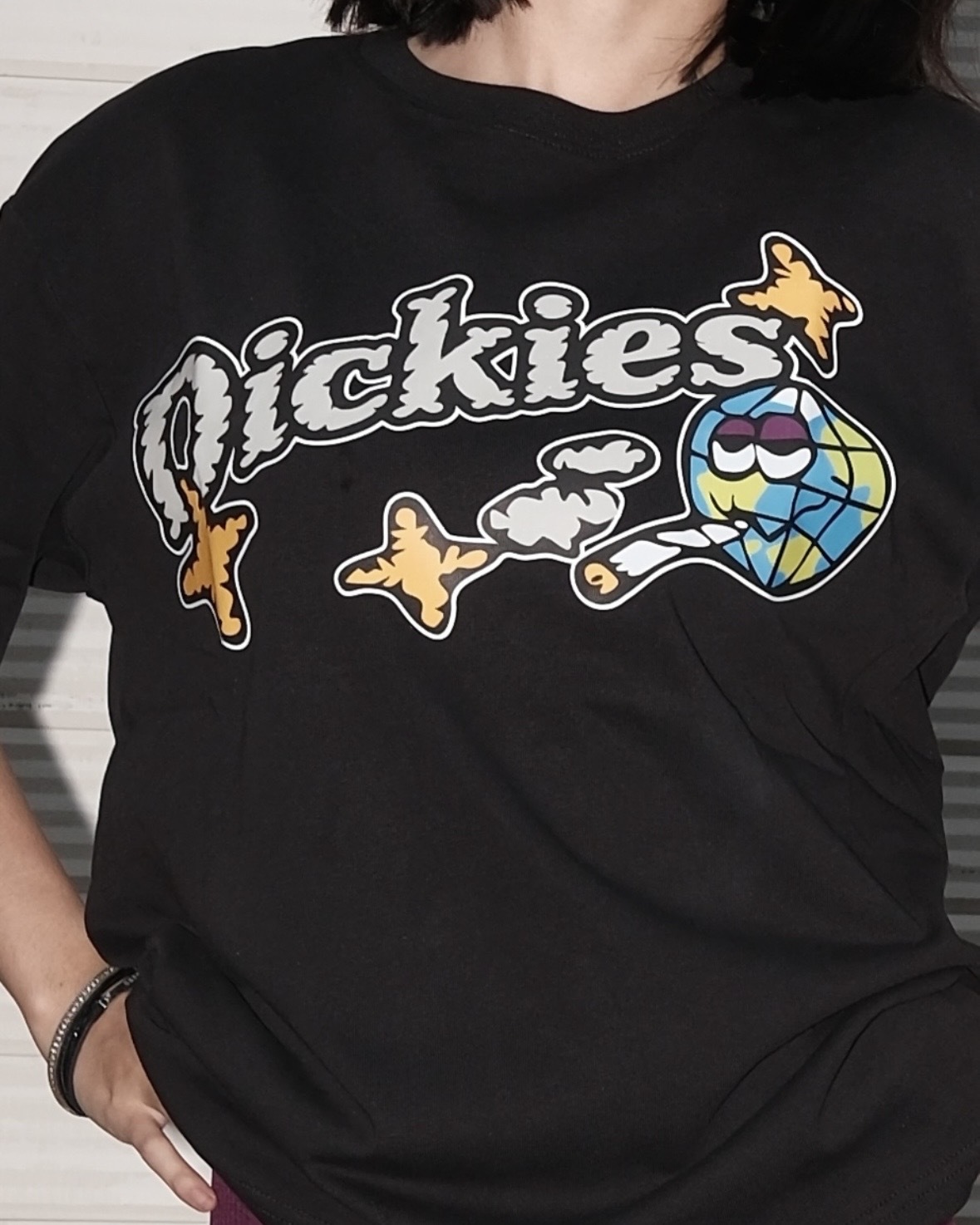 『預購商品』Dickies 美式塗鴉LOGO 寬鬆短踢 DKU262NKT235