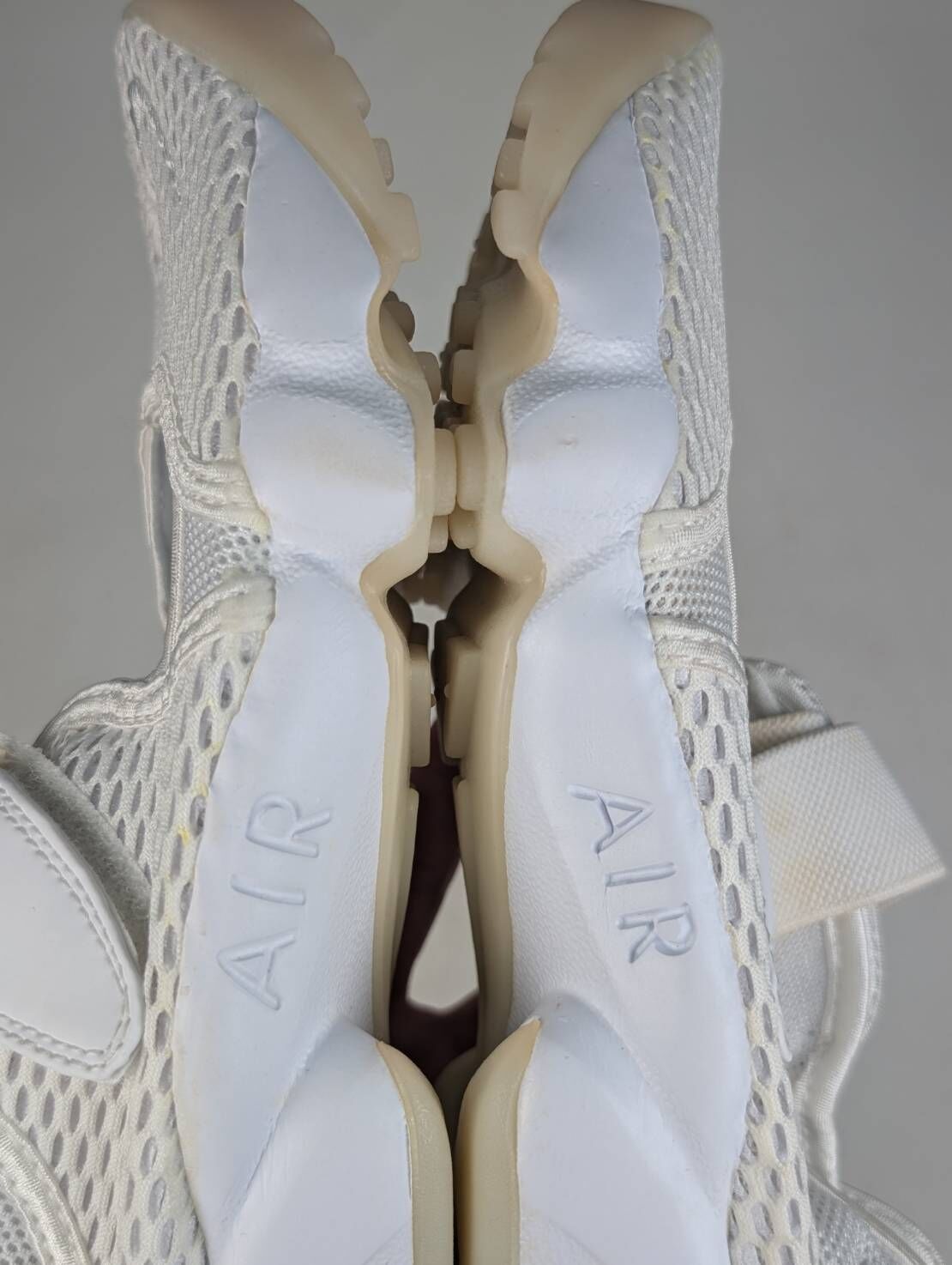 微瑕疵-左右腳鞋面鞋底泛黃 848386-100 W8 W NIKE AIR RIFT BR 忍者鞋 白色