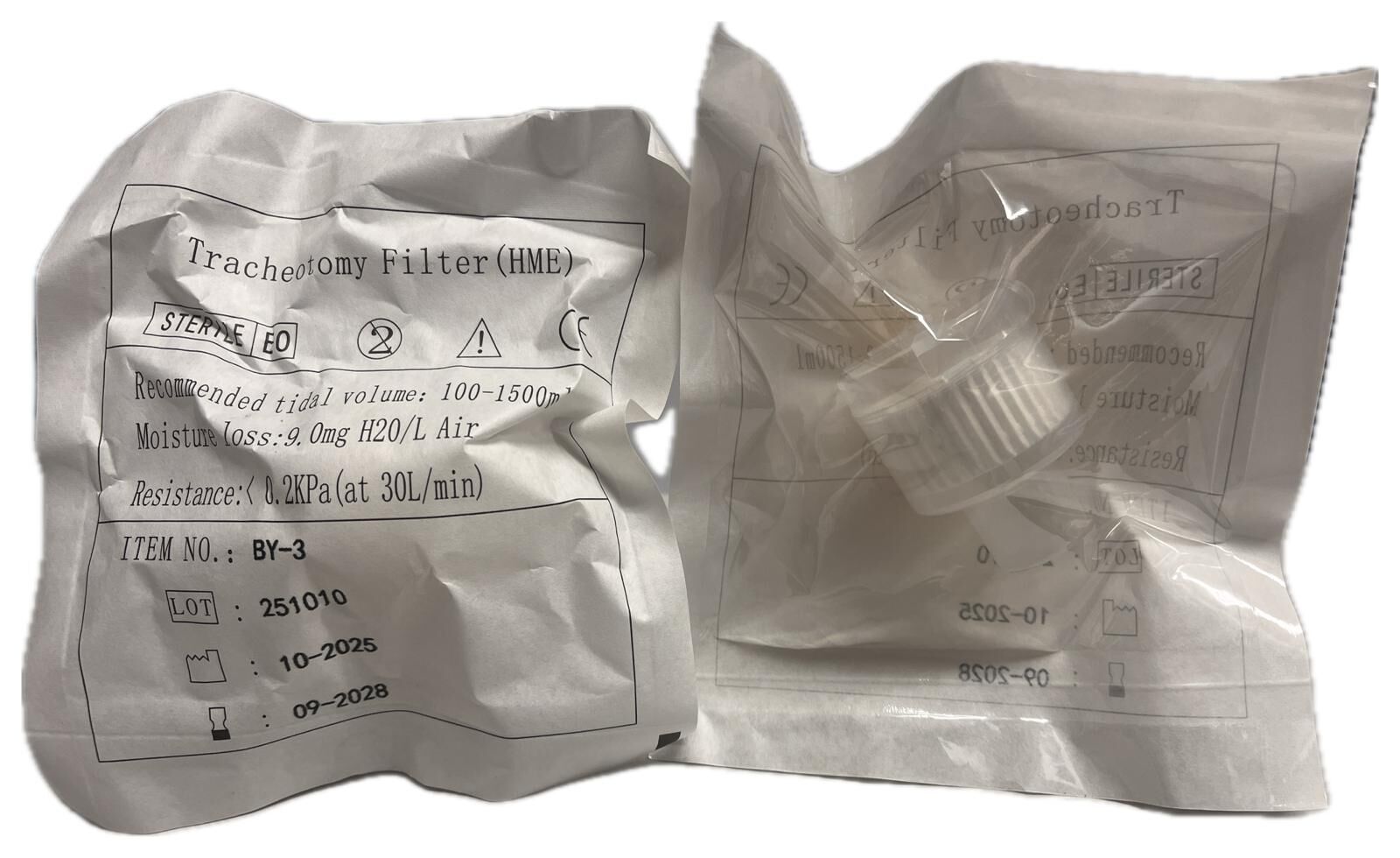 氣管造口濕潤過濾器