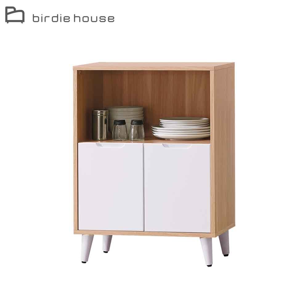 柏蒂家居-尹恩特北歐風2尺二門收納餐櫃/碗盤置物櫃/電器櫃/置物矮櫃