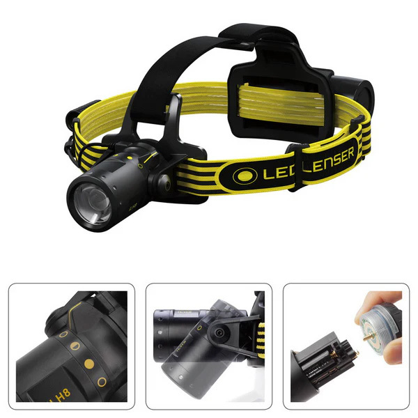 Ledlenser iLH8 ATEX Zone 2/22 LED Headlamp 501019