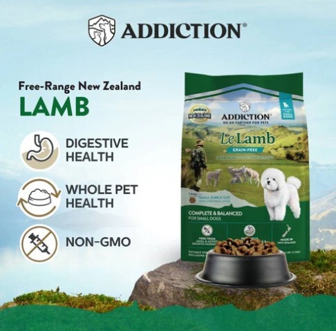ADDICTION 無穀物配方 小型犬小顆粒 羊肉  3.3lb