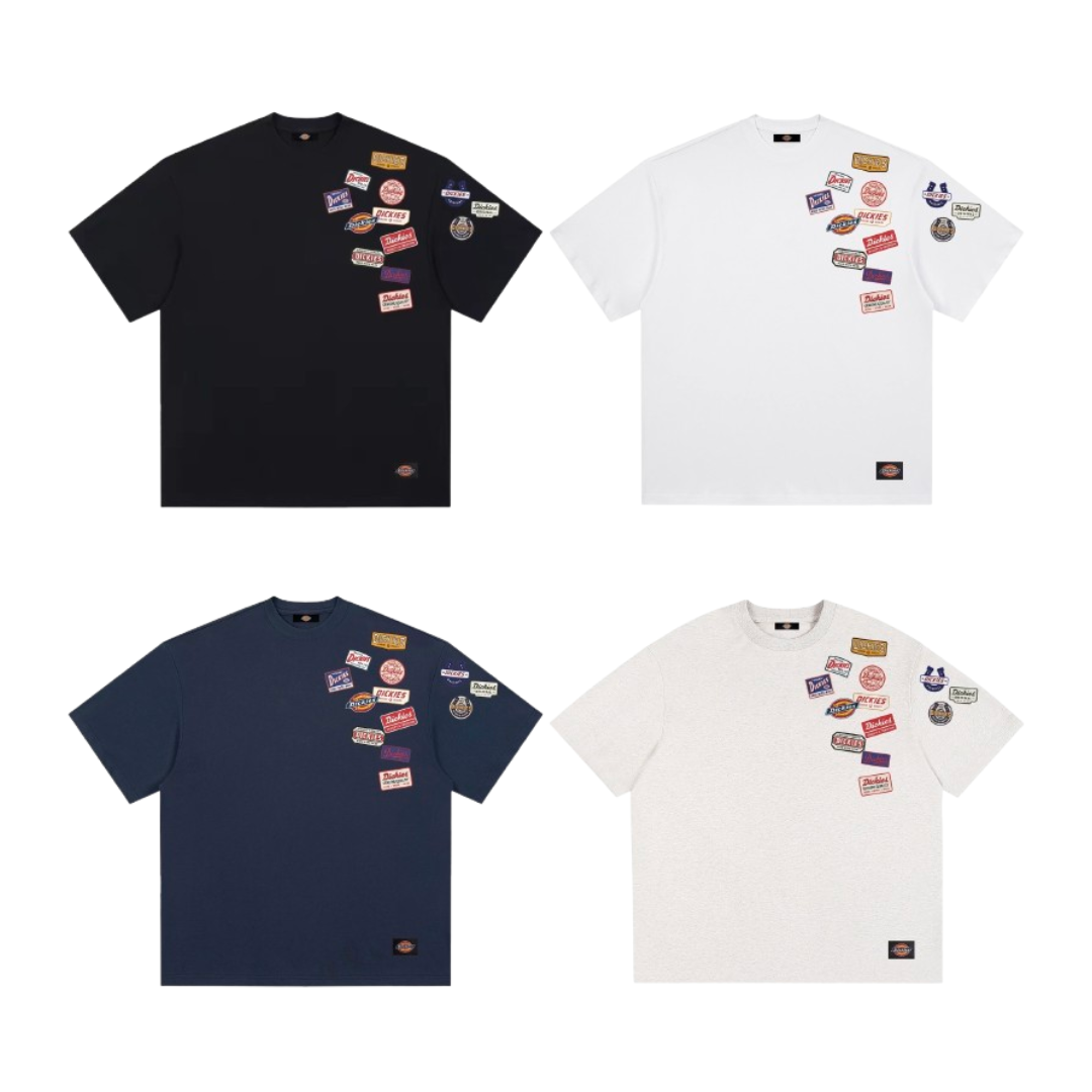 『預購商品』Dickies 美式塗鴉貼紙 寬鬆短踢 DKU262NKT343