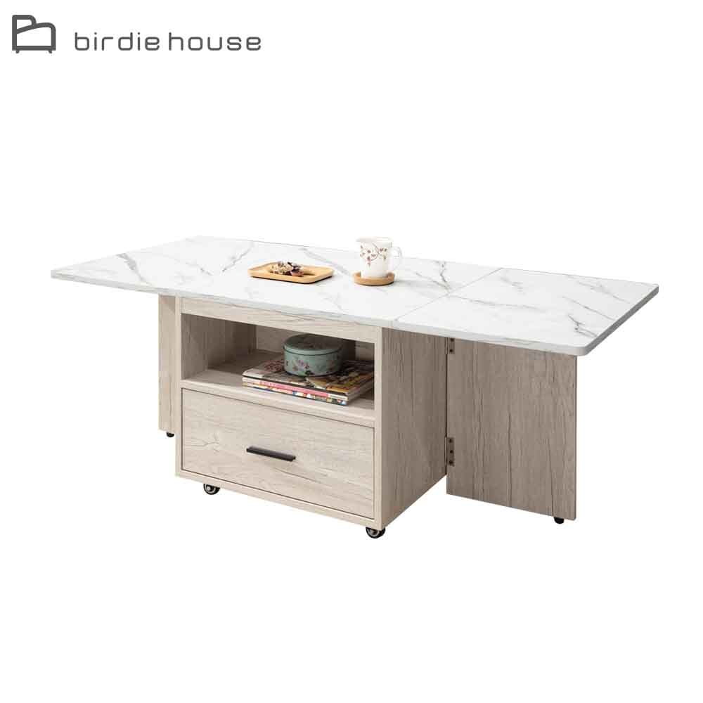 柏蒂家居-費歐娜4.7尺可移動多功能收合茶几/摺疊茶几/折疊茶几/小茶几