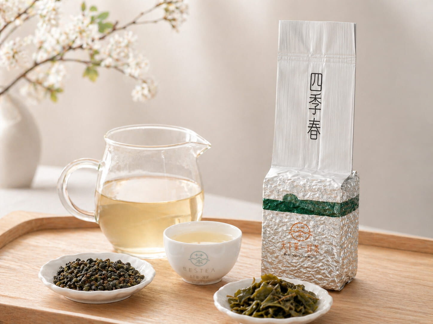 松柏嶺四季春茶區