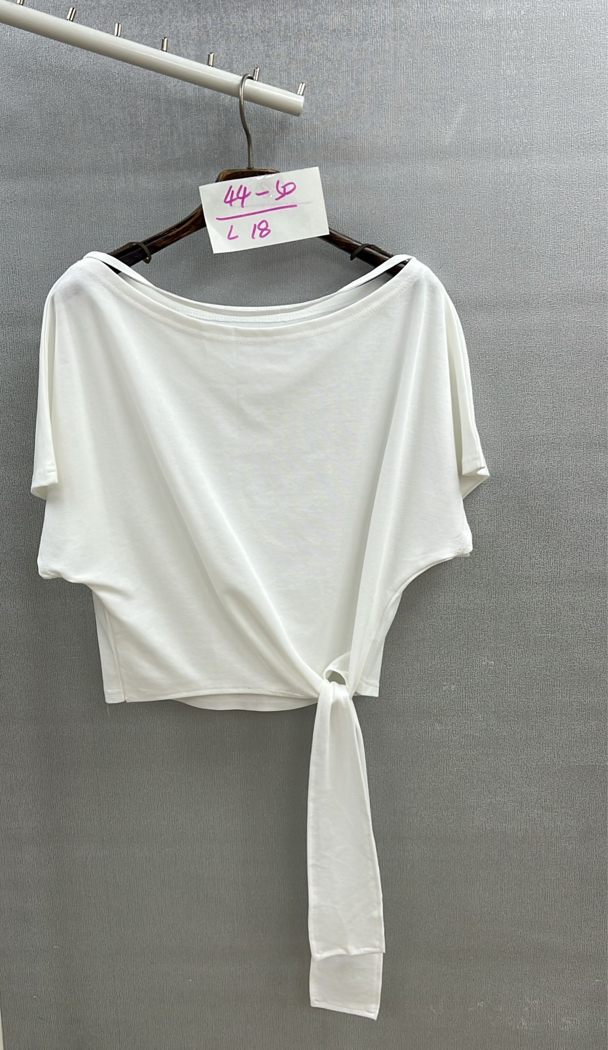 CH1417 下挷帶淨色Tee